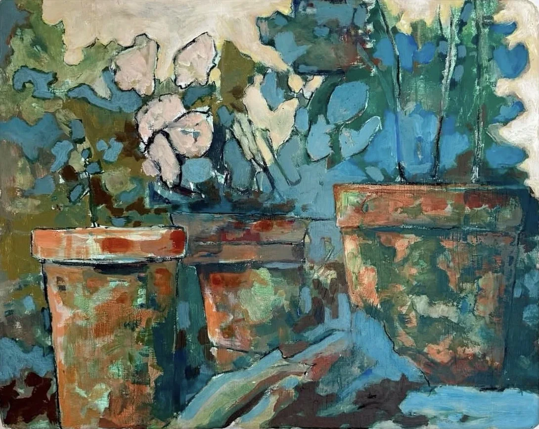 Clay Pots — painting by Scott Sullivan