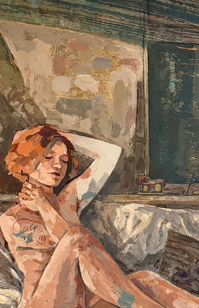 Reclining Figure — painting by Scott Sullivan